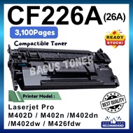 Compactible toner cartridge HP CF226A CF226X CF26A CF26X For M402dn M102dw M426