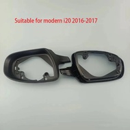 Para hyundai i20 2016 2017 peças de automóvel espelhos laterais espelhos retrovisores quadro peças d