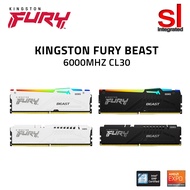 (Pre-order White)Kingston Fury Beast DDR5 6000MHz (RGB/NON RGB) CL30 Black/White Ram