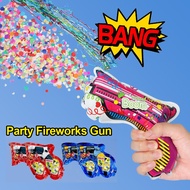 10Pcs Inflatable Balloon Fireworks Party Toys Confetti Firework Toys for Birthday Wedding Graduation