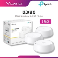 TP-LINK DECO BE25 1 PACK / 2 PACK / 3 PACK BE5000 WHOLE HOME MESH WIFI 7 SYSTEM WITH SEAMLESS AI ROA