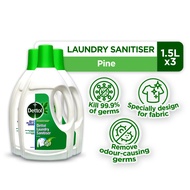 [Bundle of 3] Dettol Pine Laundry Sanitizer (1.5L)