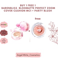 BUY 1 FREE 1 BNB BARENBLISS BLOOMATTE PERFECT ZOOM COVER CUSHION MC1 + BNB PARTY BLUSH