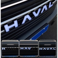 Haval H9 car LED illuminated car logo grille dynamic flow light decorative accessories on the front 