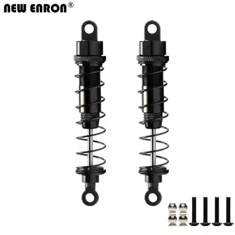 NEW ENRON 75MM 80MM 90MM Aluminum Alloy Oil Shock Absorber 2Pcs For RC Cars 1/10 for Adults Axial SC