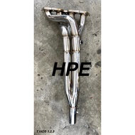 ekraktor header extractor toyota vios ncp42/ncp93/ncp150 1NZ-FE s.steel 421(pick up & top speed)