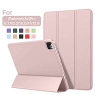 For iPad 10.9 10th Air 4 5 Generation PU Leather Case For iPad Pro 12.9 Pro 11 4th 3rd 2nd Gen Mini 6 9.7 5th 6th Gen Protective Cover