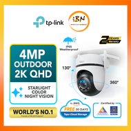 TP-Link Tapo Outdoor WiFi Home Security Camera Waterproof CCTV 4MP 2K QHD 360 Night Vision C520WS  @