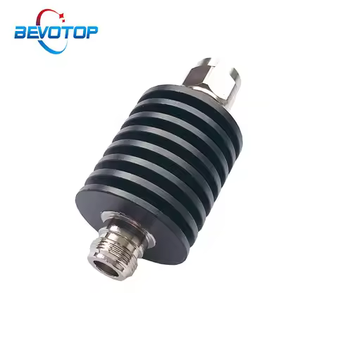 25W N Type Attenuator DC-3Ghz/4Ghz 1/2/3/5/6/10/15/20/30/40/50db N Male Plug to Female Jack RF coaxi