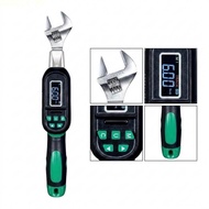 [ANGELA]Digital Torque Wrench with 0-38mm Open-End Head and Quick-Swap 9x12 Square Drive