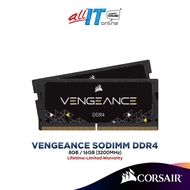Corsair VENGEANCE SODIMM DDR4 Memory 3200MHz Laptop Gaming RAM Memory Kit CL22 (8GB / 16GB / 32GB)