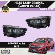 Original Perodua Alza 2022 Head Lamp Lampu Depan 100% New High Quality