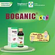 (Được Mẹ Tin Dùng) Siro Mát Gan Cho Bé BOGANIC KID Traphaco Giúp Thanh Nhiệt, Mát Gan, Tiêu Độc Giảm