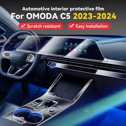 For OMODA C5 2023 2024 Car Panel Film Dashboard Protective Sticker Interior Screen Anti-Scratch Film