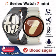 2025New Watch 7 Mini 40mm Smart Watchs AMOLED HD Screen Health monitor Music GPS Sports NFC Bluetoot