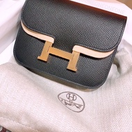 Hermes Constance slim 黑金 全新