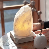 ONELIVINGS日式職人陶瓷白鹽燈 - WONDER (2-3公斤)