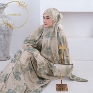 Mukena Terusan Dewasa Jumbo Bahan Adem Sutra Armani Silk