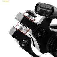 NORMAN 2pcs M6 Disc Brake Spacer, Aluminum Alloy M6 Washer Disc Brake Caliper Gasket, Caliper Gasket