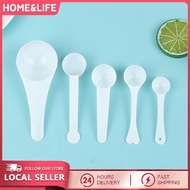 10Pcs 1g 3g 5g 10g Measuring Plastic Scoop Measuring Spoons Milk Powder Spoons