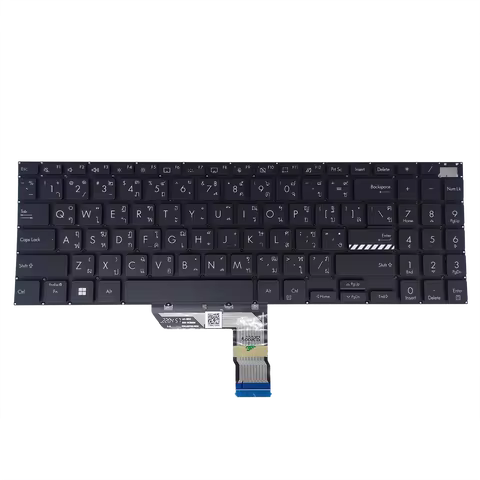 TI US Backlit Keyboard For ASUS Vivobook Pro 15 OLED M3500 X3500 PA X3500PC M3500QA K3500PA K6500 D6