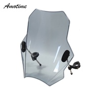 Suitable For Yamaha MT125, Fz1, Fz6, Fz8, Fz8n, XJ6, SEC03, MT09, MT07 Universal Motorcycle Windshie