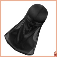 Stretchy Has Satin Bonnet Silk Tail Durag for Women