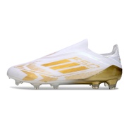 F50 Laceless fully knitted waterproof FG football shoes adidas F50 Elite Laceless FG kasut boots foo