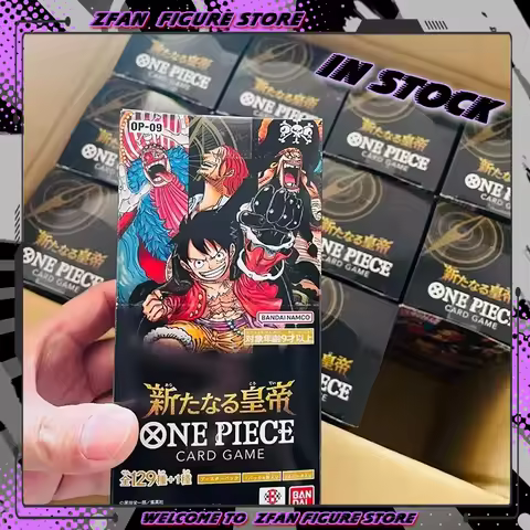 IN STOCK A Whole Box BANDAI Genuine One Piece OPCG TCG Game Card Japanese Version Original Packaging