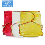 EezKoala 3pcs/Lot Eco-friendly Bamboo Velour Fitted Cloth Diaper Wholesale Reusable Heavy Wetter AI