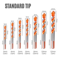 11pcs Hole Saw Set Drill Bit 19mm ~ 64mm Cutter Core Shaft Plastic Wood Alloys & Thin Sheet Metal 6p