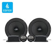 Edifier NS165 Front Car Speaker Silk Dome Tweeter, Crossover & Vented Cone Design (6.5"/50W)