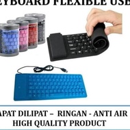 Viral FLEXIBLE KEYBOARD USB KEYBOARD USB FLEXIBLE KEYBOARD LAPTOP waterproof roll keyboard