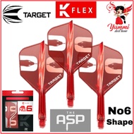 Target K Flex Dart Flight - ASP - Nathan Aspinall No6 Shape