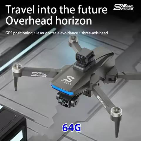 S19 MAX Drone Professional HD Camera FPV Brushless Obstacle Avoidance Remote Control With Screen Fol