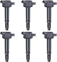 MAS Ignition Coils compatible with Ford Escape Fusion Lincoln Zephyr Mercury Mariner V6 3.0L UF486 D