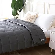 CUDDLE Cool 2.0 Cooling Weighted Blanket With Removable Duvet Cover - Adults Gravity Blanket For Anx