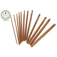 ANEKA - Bamboo Crochet Crochet Hook HOOK Crochet Hook Set - set