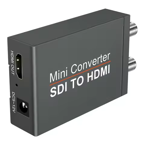 Mini HD 3G SDI to HDMI Compatible Converter HDMI to SDI Video Micro Converter with Audio Auto Format