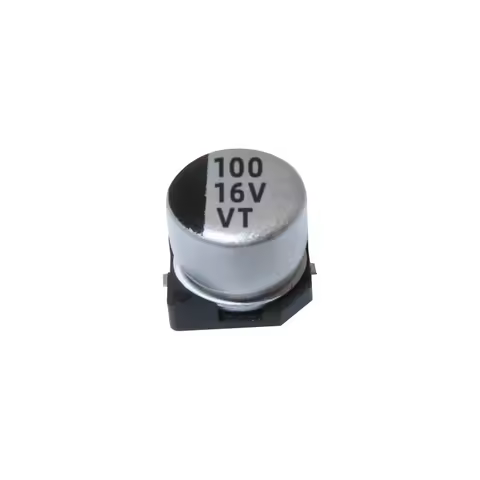 100 Pieces SMT Electrolytic Capacitor 16V100UF 6.3 * 5.4mm 100UF/16V Aluminum Electrolytic Capacitor