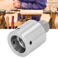 skejnojj Alloy Steel Woodworking Lathe Headstock Spindle Adapter 1in 8TPI to 33mm for