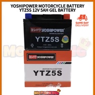 BATTERY YOSHIPOWER YTZ5S 12V 5AH GEL BATTERY MOTORCYCLE