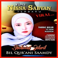CD COMPACT DISC CASSETTE OF NISSA SABYAN SONGS - CD CASSETTE OF RELEGIOUS SONGS - CD OF DELICIOUS RE