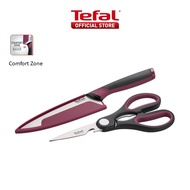 Tefal Comfort 2pcs Set Chef Knife 15cm + Scissors 21cm K250S2