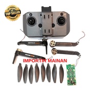 Various parts of E88s brushless motor arm AB drone receiver propeller