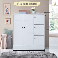 Kid Wardrobe Children Wardrobe Side Cabinet 5 Door / 4 Door Almari Baju Budak Almari Kanak