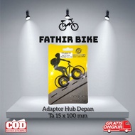 Adaptor Hub Depan Strummer menjadi TA 15 x 100mm HM MT 350 280 009 039 TA15x100 Adaptor Depan
