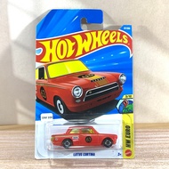 MERAH HOT WHEELS LOTUS CORTINA TAMPO NO 63 RED ORANGE LOT C 2026 DIECAST HOTWHEELS