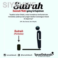 【newreadystock】❒Sutrah Solat (Penghadang solat)