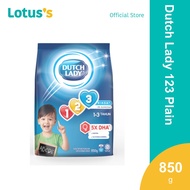 Dutch Lady 123 Plain 850g